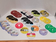 34 Spanish Loose Language DVDs, PC CD-ROMs  Audio CDs - Rosetta Stone, Learning