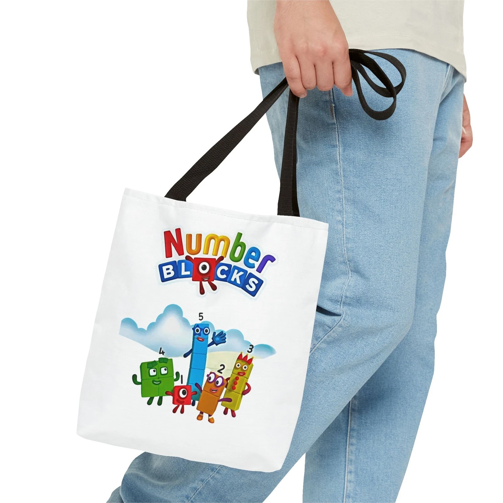 Number Blocks Tote Bag for Kids
