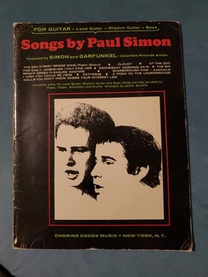 Songs By Paul Simon For Guitar Lead Rhythm Bass 1967, Charing Cross Music