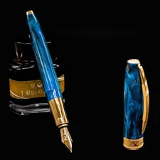 Visconti Van Gogh Fountain Pen - Wheatfield with Crows
