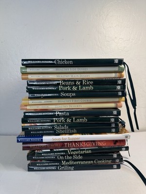 Williams-Sonoma Kitchen Library Hardcover Cookbook Collection, Illustrated