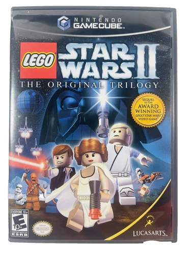 Lego Star Wars II: the Original Trilogy (Gamecube, 2005)  with Manual - Tested