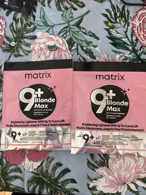 Matrix 9+ Blonde Max Oil Powered System Lightener 30g Lot Of 2
