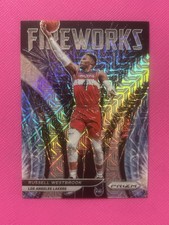 2021-22 Panini Prizm Fireworks Black Mojo Prizm Russell Westbrook 1/1 ONE OF ONE