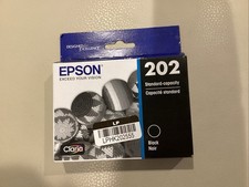 NEW Genuine Epson 202 Black Ink Cartridge