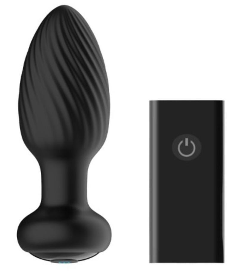 Nexus Tornado Rotating Remote Vibrator Anal Butt Plug Prostate Silicone Massager