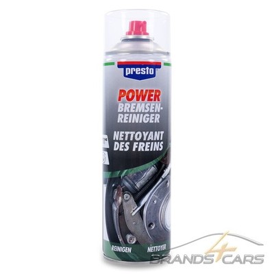 500ml PRESTO POWER BREMSEN REINIGER REINIGUNG ENTFETTER SPRAY DOSE MOTIP DUPLI