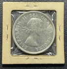 Canada 1955 Dollar Silver Coin : ASW  0.600 oz-BSTK0124