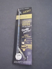 NOS 1950 's Accessory Fender Guide Clear Lucite Perfection