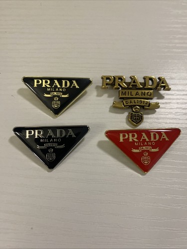 Prada Luxury Brooch Pins that Collectible To Prada Brand Enthusiast.