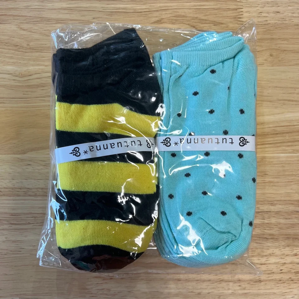 Women's Ankle Socks Colorful Travel Walk shop bike hike beach dinner 10 pack - Image 2 of 4