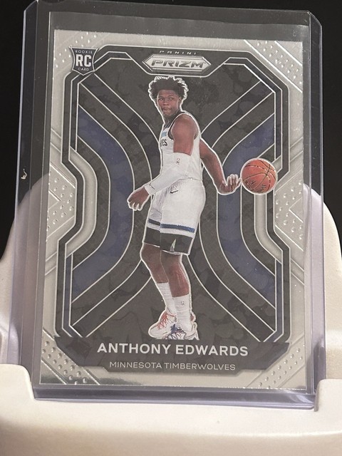 2020-21 Panini Prizm Anthony Edwards #258 Rookie Timberwolves RC