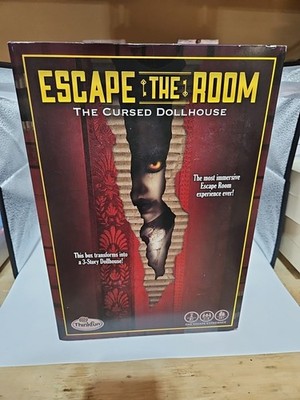 Think Fun Escape The Room The Cursed Dollhouse   an Escape Room Experience in a 