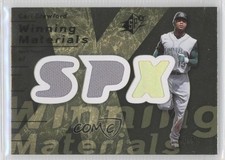 2007 SPx Winning Materials Dual Gold 47/50 Carl Crawford #WM-CR 0f2