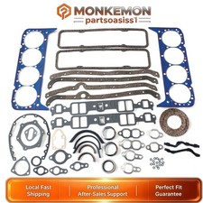 Full Engine Gasket Set Fits For Rear Seal Chevrolet Sbc 283 327 350 5.7 260-1000 Full Engine Gasket Set Fits For Rear Seal Chevrolet Sbc 283 327 350 5.7 260-1000