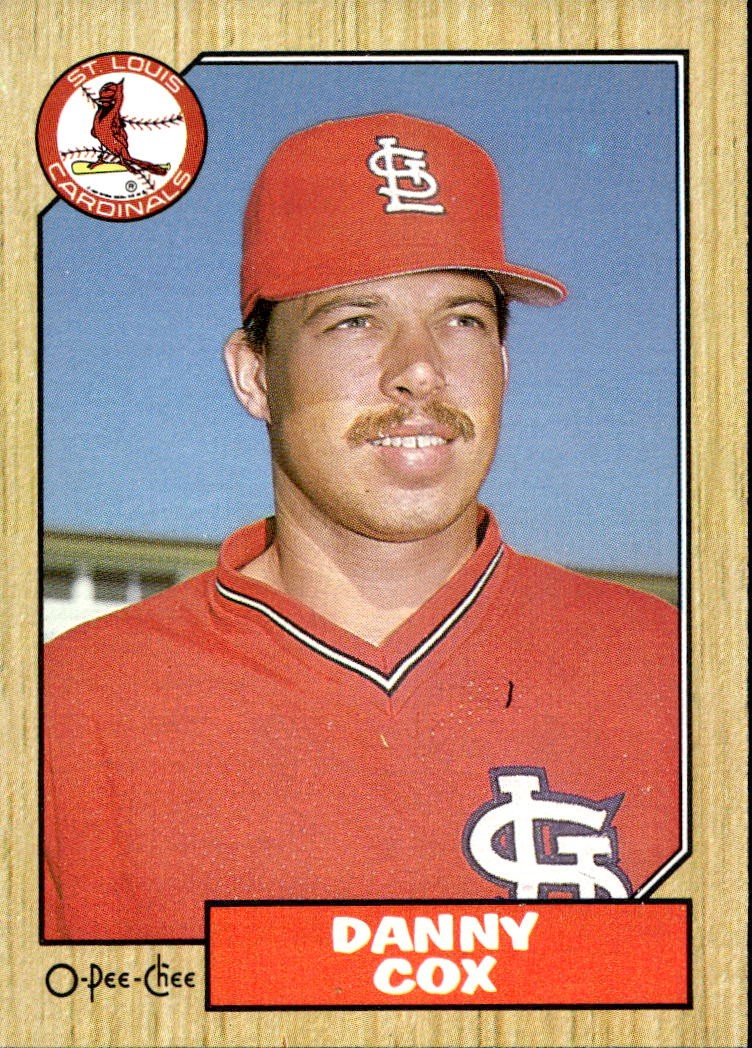 1987 O-Pee-Chee Danny Cox