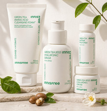 NEW Innisfree Camellia Moisturizing Duo Set Korean Skincare Gift 2PC Balm Oil
