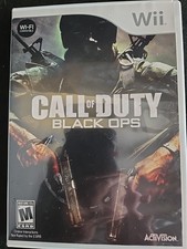 Wii Call Of Duty Black Ops  Game, Case, Instructions Activision 2010 CLEAN!