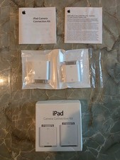 Apple iPad Camera Connection Kit MC531ZM/A A1362 A1358 30-Pin USB SD Adapter