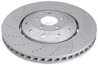 2X A.B.S. Bremsscheibe 18606 FüR 4F2 Audi 4F5 A6 C6 Avant RS6 Quattro