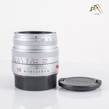 Leica Summicron-M 50mm/F2.0 V Silver Lens Yr.2001 Germany 23765