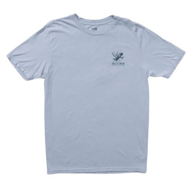 SALTY CREW POCKET KNIFE VINTAGE SS TEE BLUE FOG