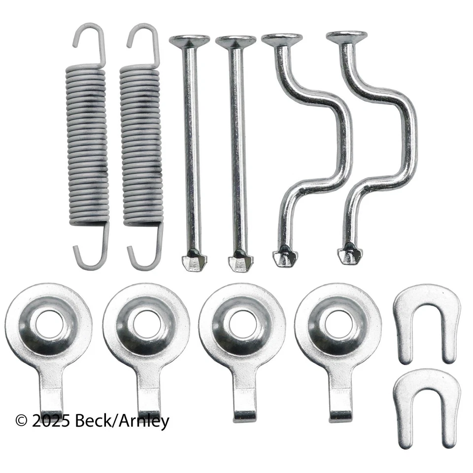 Kit de herrajes para zapatas de freno de emergencia Beck Arnley 084-1663 Foto 3 de 4