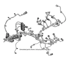 Genuine GM Engine Wiring Harness 84581271