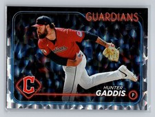 2024 Topps Update Series - Hunter Gaddis #US211 Silver Crackel Foilboard