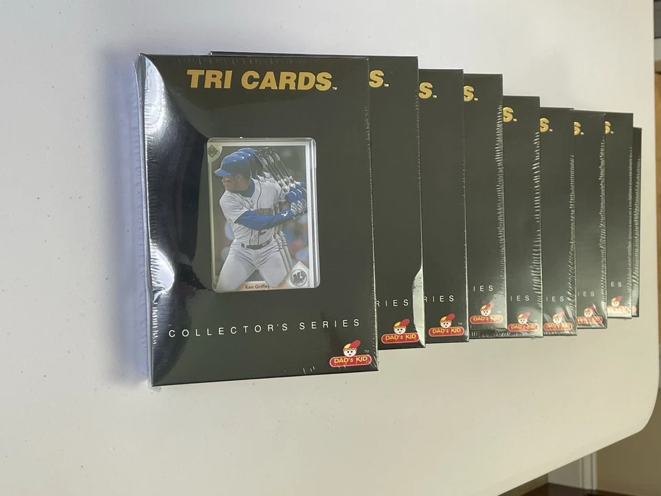 Tri-Cards Griffey Jr (10) Nuevo de fábrica Como Nuevo ¡Todas las camisetas/sombreros 50% de descuento! ¡Leer! Foto 2 de 4