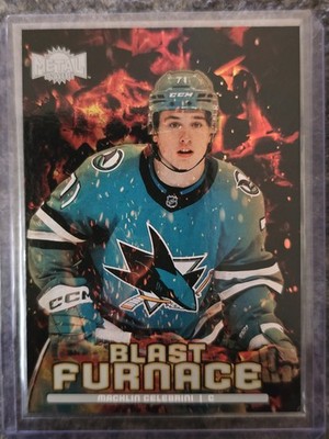 Macklin Celebrini 2024-25 Metal Universe Blast Furnace   #BF-3 RC Sharks Rookie