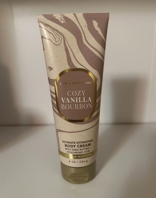 Bath & Body Works Cozy Vanilla Bourbon Ultimate Hydration Body Cream 8 oz