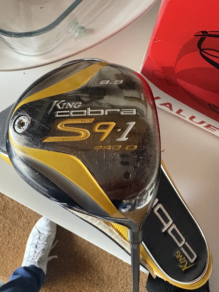 Beautiful Rare  cobra pro  Japanese Golf Driver 8.5 Stiff ￼￼ - Image 4 of 4