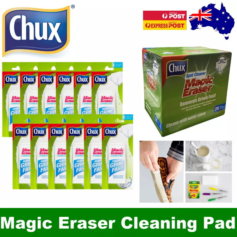 Chux Magic Eraser Spot Cleaner Cleaning Block Removes Grime Mark