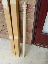 Coffman 2.25" x 44" Beech Newel Posts - Traditional Series - C-4050