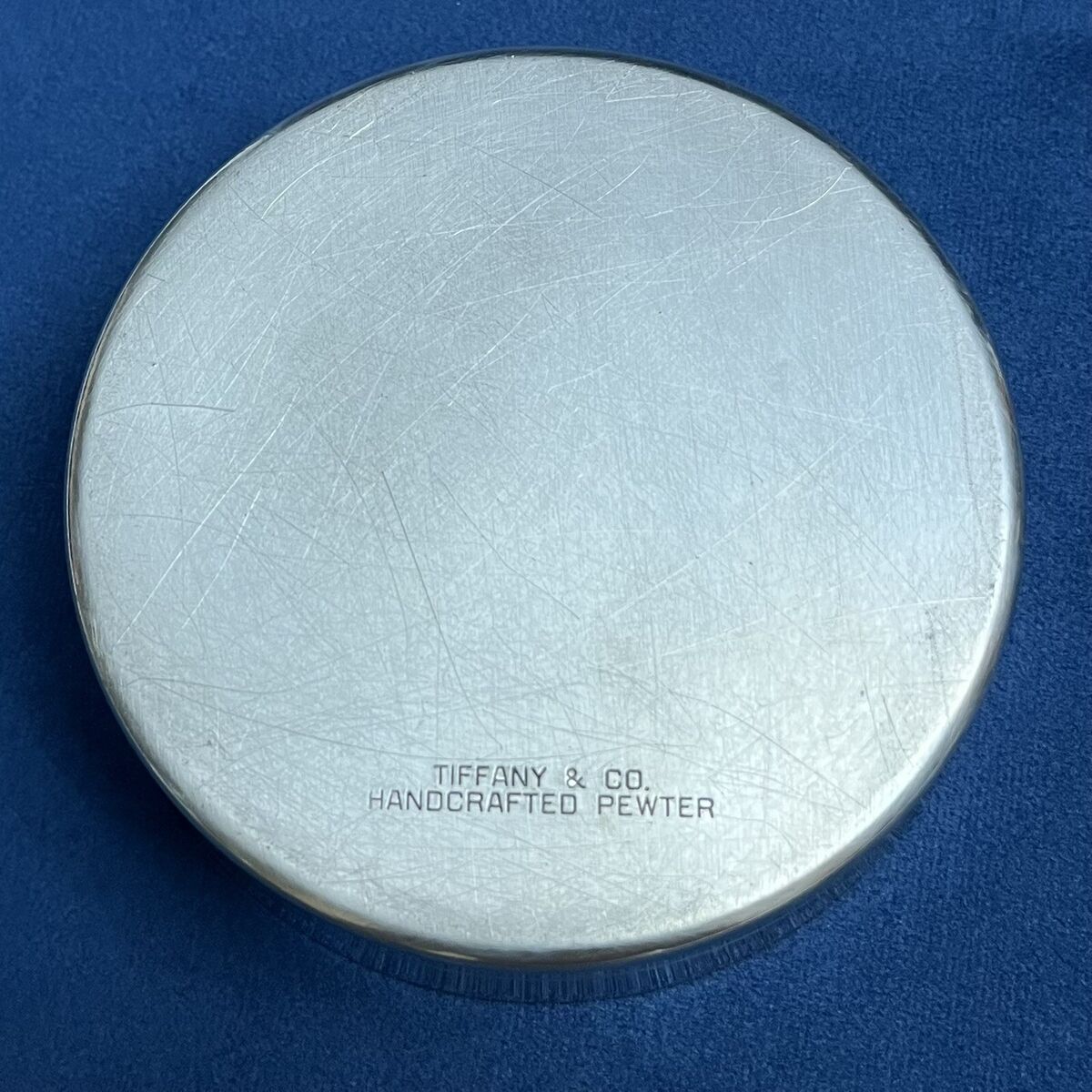 Vintage Tiffany & Co Pewter Jewelry Trinket Box Elizabeth Vintage Tiffany & Co Pewter Jewelry Trinket Box Elizabeth