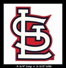 ST. LOUIS CARDINALS BASEBALL MLB DECAL STICKE...