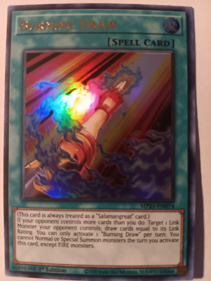 BURNING DRAW / SPELL CARD / Yu-Gi-Oh! 2020