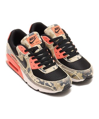 NIKE Air Max 90 Premium IF1721-200 Light Khaki Black Magic Ember Mink Brown