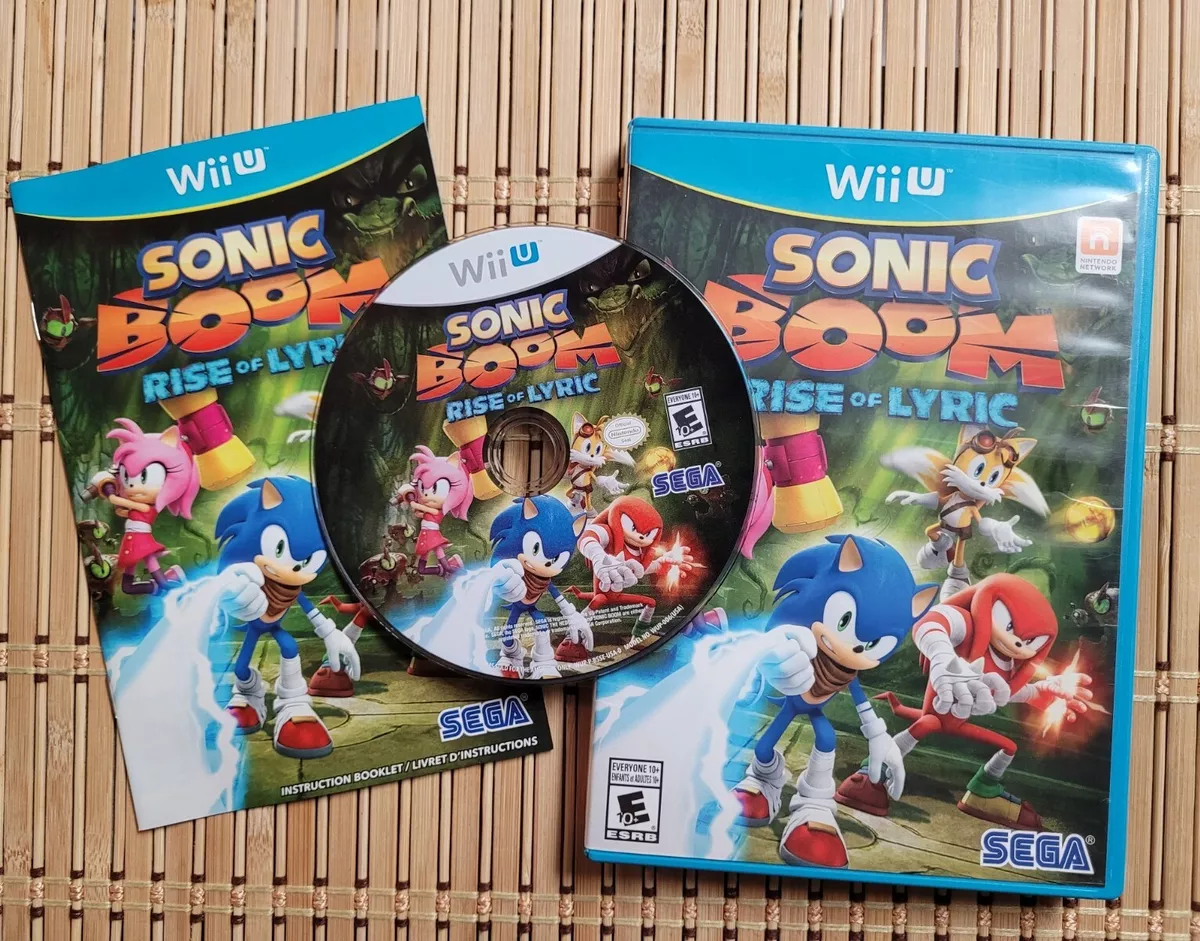 Sonic Boom: Rise of Lyric - Nintendo Wii U, Nintendo Wii U