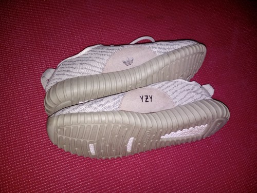 Adidas Yeezy Boost 350 V1 grigio Moonrock taglia 10 AQ2660 Yeazy YZY - Foto 3 di 8