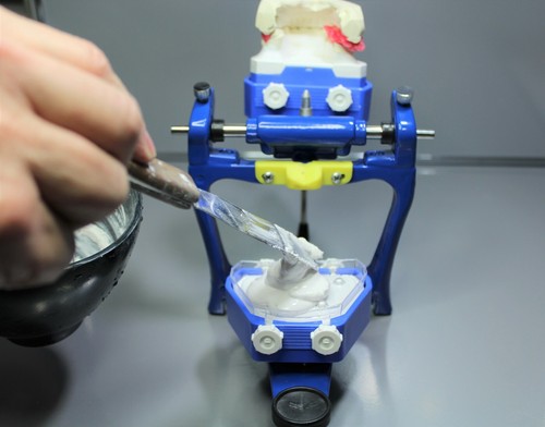 Dental articulator + removable organizers attachment+5 Bases & 1 frame - Foto 10 di 12