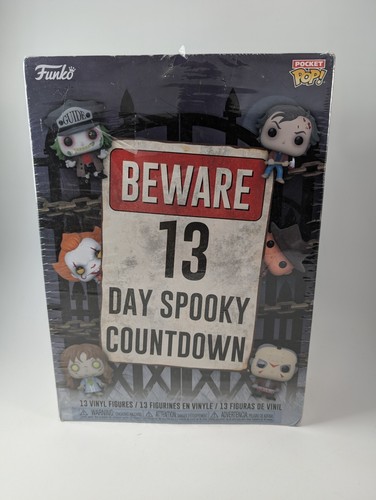 Nuevo Funko Pocket Pop sellado! Calendario de Adviento 13 días cuenta regresiva espeluznante Halloween - Imagen 7 de 14