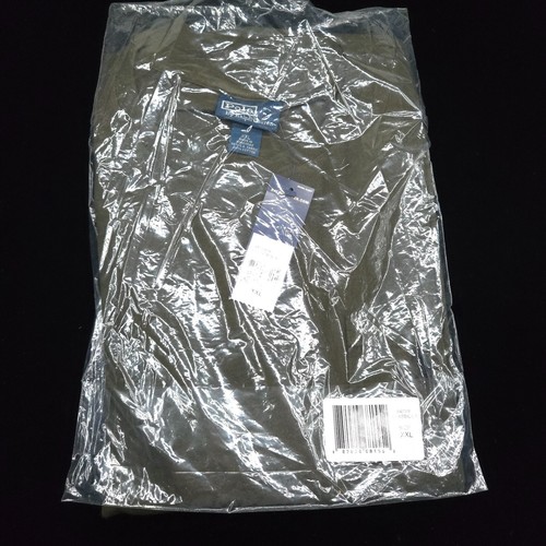 POLO RALPH LAUREN CREW T-SHIRT -XXL- ARMY GREEN SHORT SLEEVE -POCKET -BLACK PONY - 第 2/11 張圖片