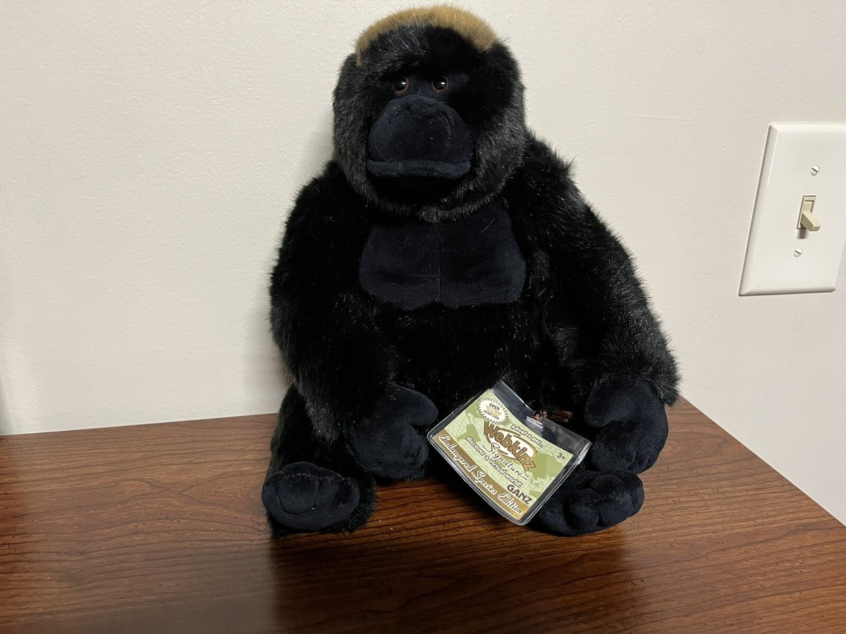Webkinz Signature Endangered Western Lowland Gorilla! ~New With