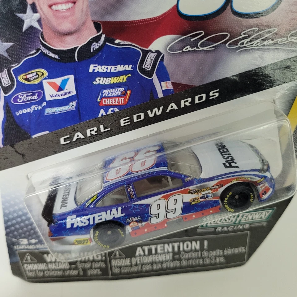 Carl Edwards #99 Fastenal Patriotic 2012 edición limitada 1:64 NASCAR diecast Foto 3 de 4