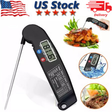 Instant Read Digital Meat Thermometer BBQ Grill Smoker For Kitchen Food Cooking