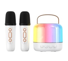 Portable Home Wireless Karaoke Bluetooth Speaker  Wireless Bluetooth Microphone