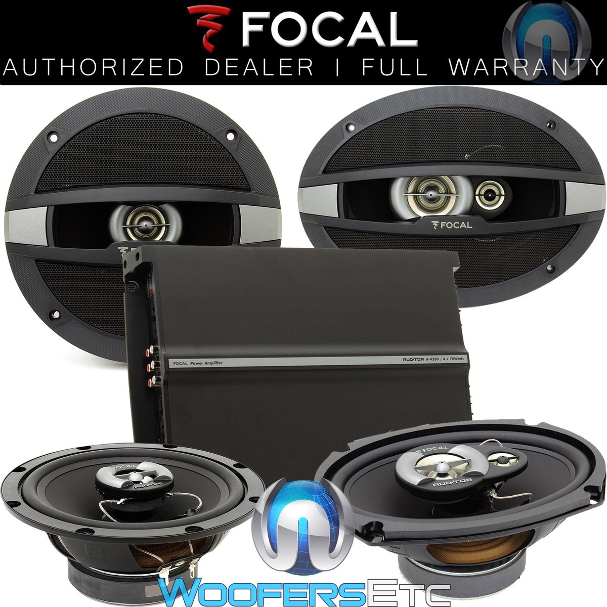3pkg FOCAL R690C 6X9