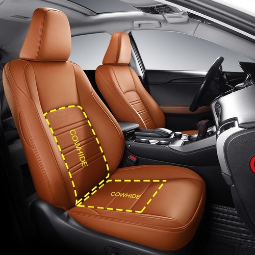 FOR 2016-2024 MAZDA CX-3 MOTOPTES CUSTOM CAR SEAT LEATHER COVER FULL SET DURABLE - Picture 20 of 35